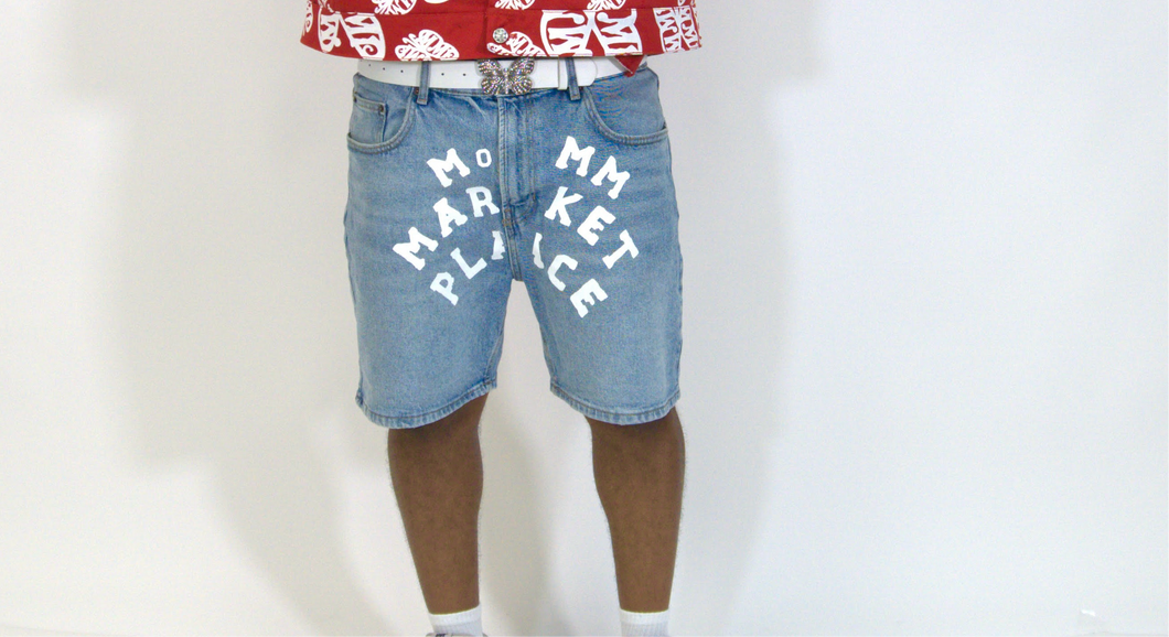 MMPFLY “MMPDENIM” SHORTS