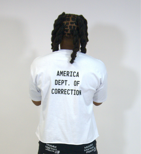 MMPFLY “ BORN TO A CURSE X AMERICA DEPT. OF CORRECTION”